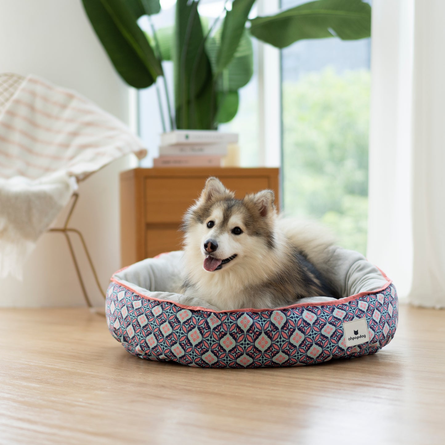 Reversible Bed - Bunga Peach