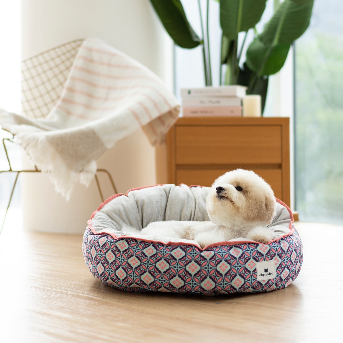 Reversible Bed - Bunga Peach