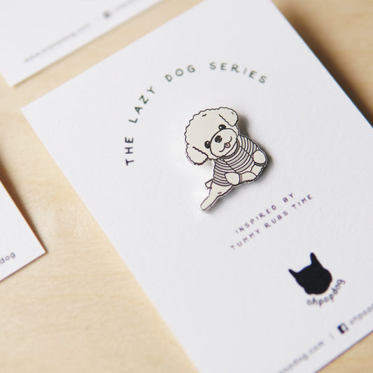 Poodle Pin - Living - opdsg