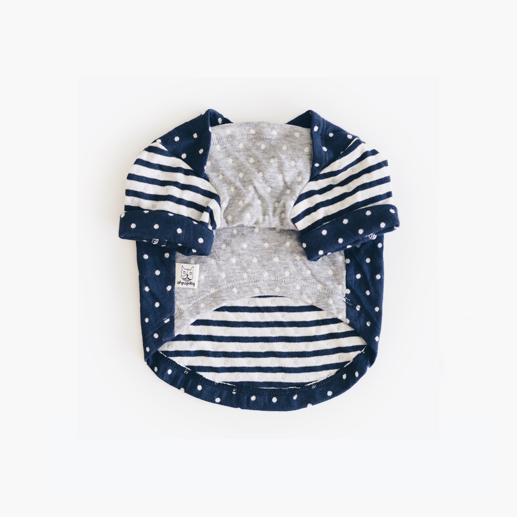 Polka Dot Boat Neck Jammies - Tshirt - opdsg