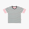 Pink Striped Colorblock Tshirt - Human - opdsg