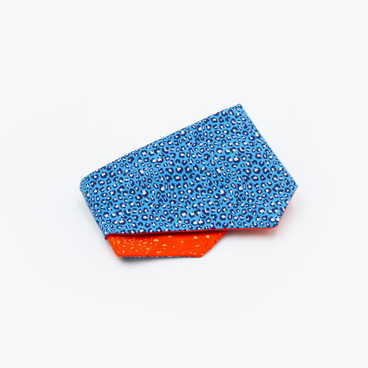 Bandana - Blue Mini Leopard