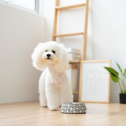 Non-slip Pet Bowl - Bunga Peach