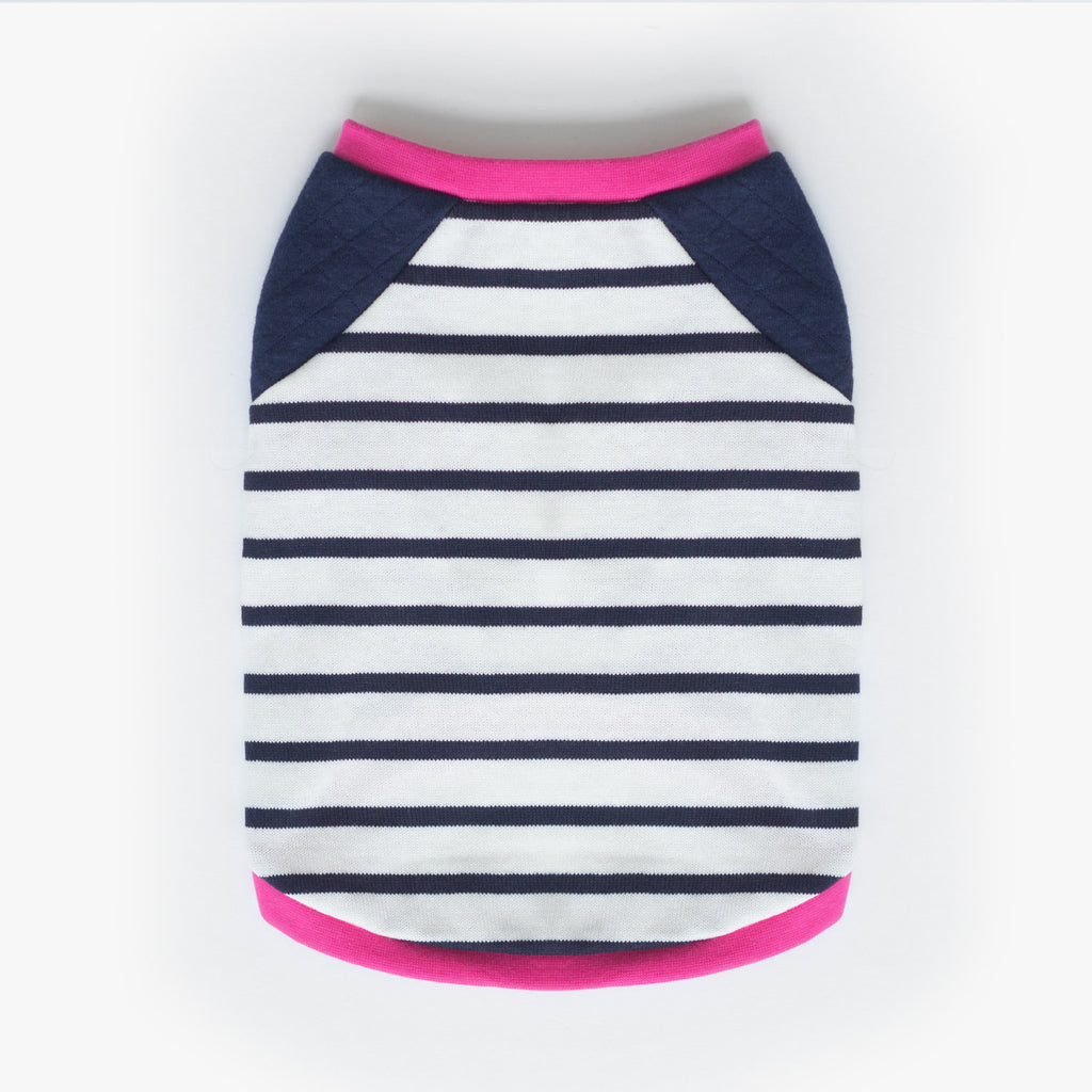 Quilted Blue Striped Tank - Tank - opdsg